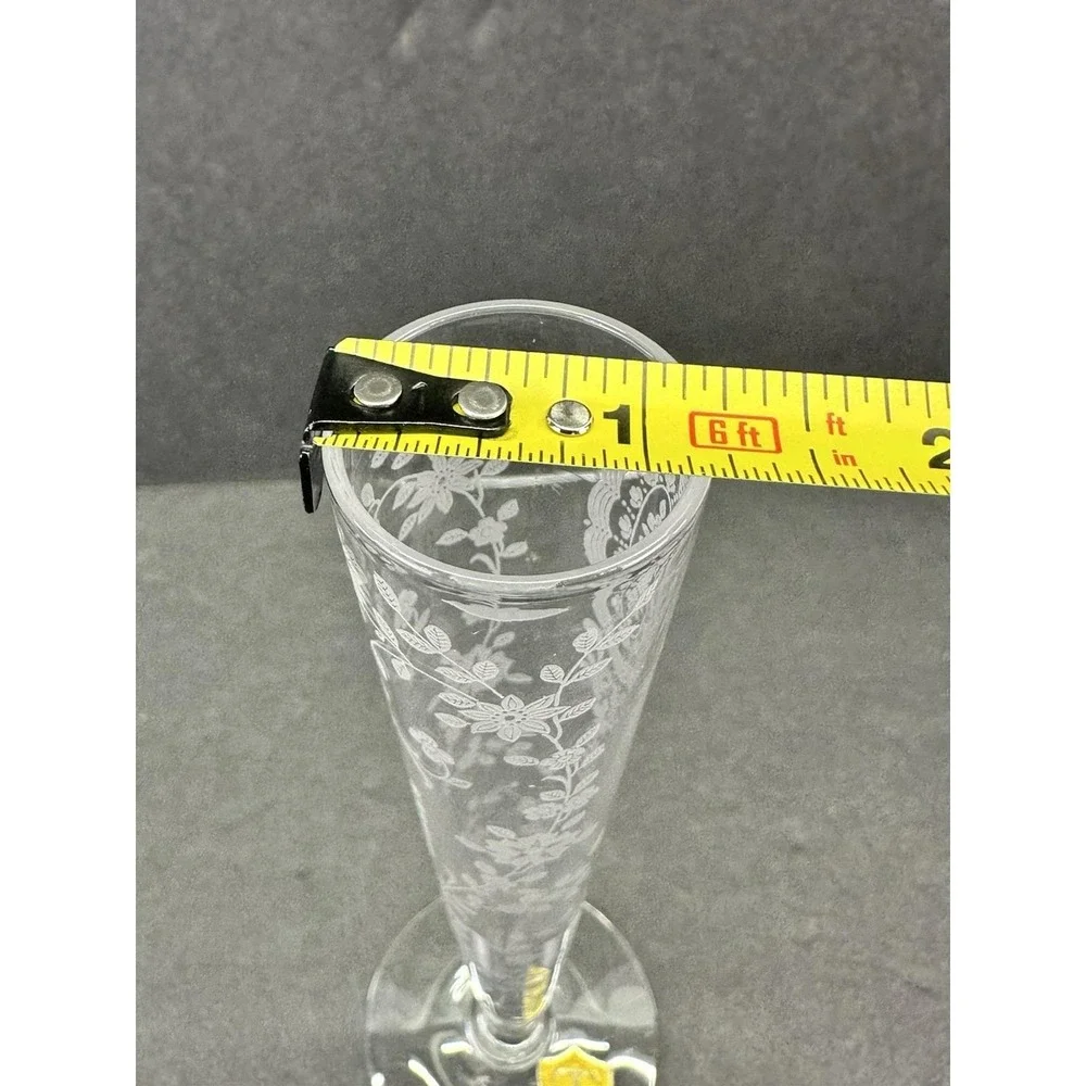 Vintage 1940s Tiffin Glass June Night Etched Crystal 8.5